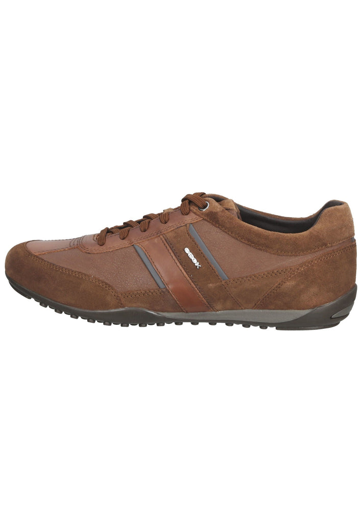 Geox Sneaker Leder/Synthetik Braun - surf4shoes