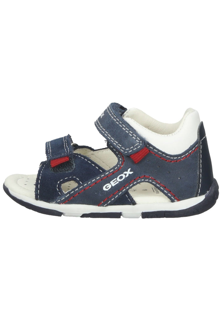 Geox Sandalen Leder/Synthetik Navy - surf4shoes