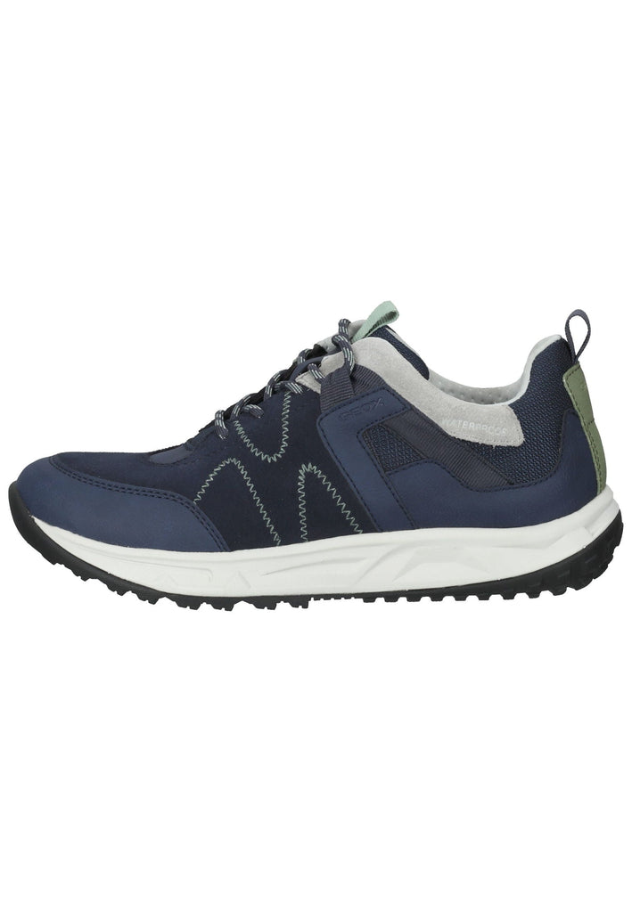 Geox Sneaker Leder/Synthetik Jeans - surf4shoes