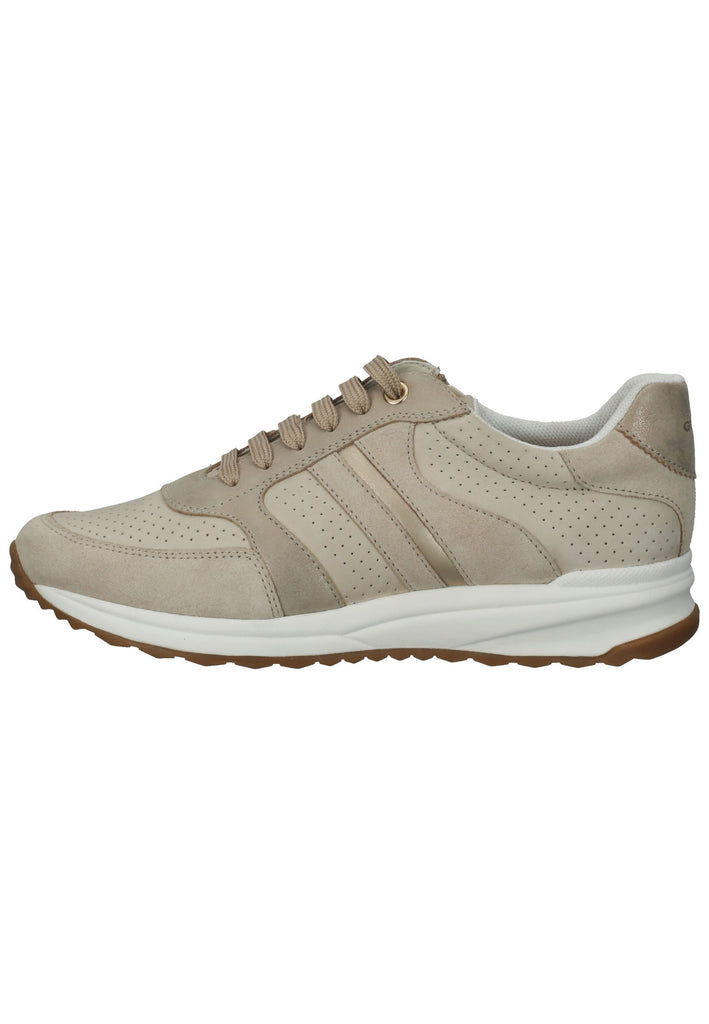 Geox Sneaker Leder/Synthetik Beige - surf4shoes
