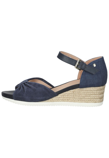 Geox Sandalen Leder/Textil Jeans - surf4shoes