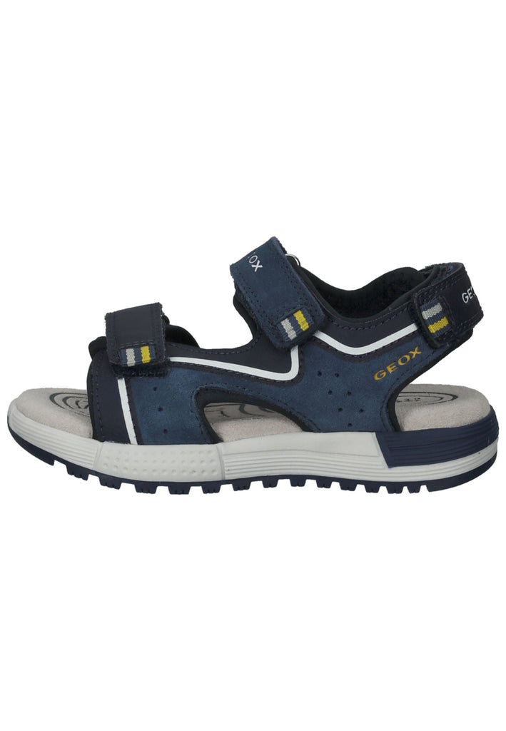 Geox Sandalen Leder/Synthetik Navy - surf4shoes