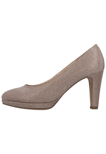 Gabor Pumps Lederimitat Rosa - surf4shoes