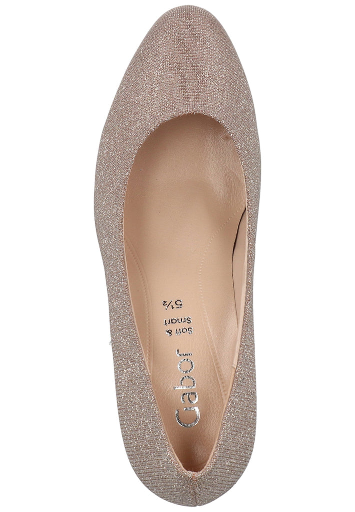 Gabor Pumps Lederimitat Rosa - surf4shoes