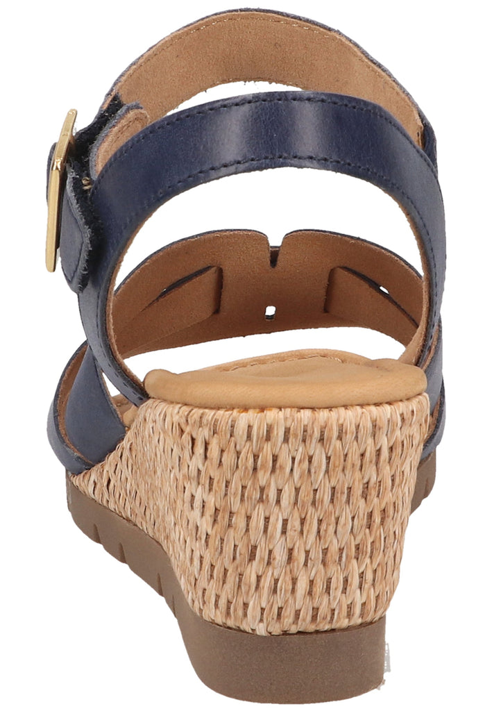 Gabor Sandalen Leder Marine - surf4shoes