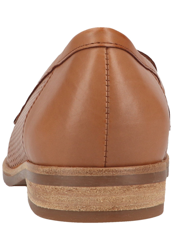 Gabor Slipper Leder Mittelbraun - surf4shoes