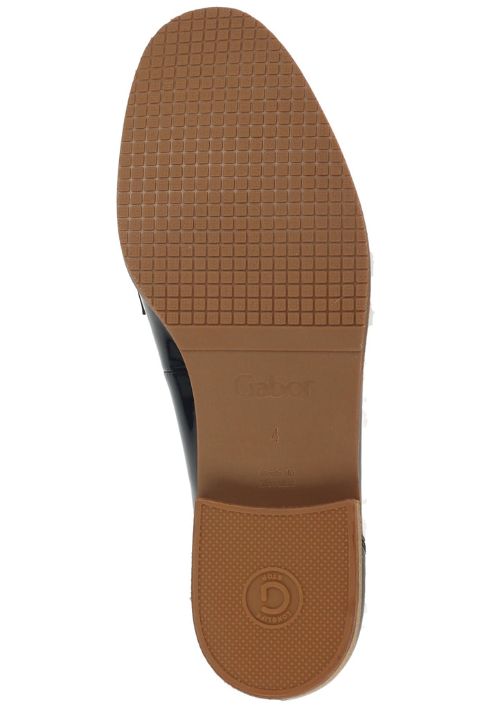 Gabor Slipper Nappaleder Nachtblau - surf4shoes