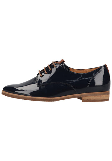 Gabor Halbschuhe Nappaleder Nachtblau - surf4shoes