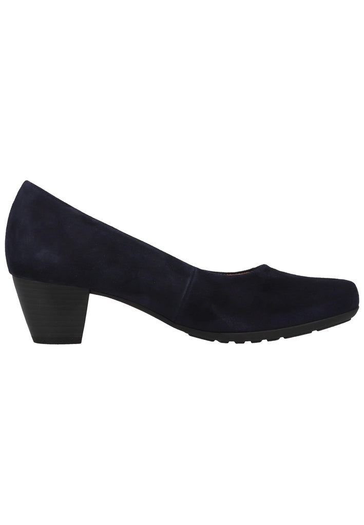 Gabor Pumps Veloursleder Atlantik - surf4shoes
