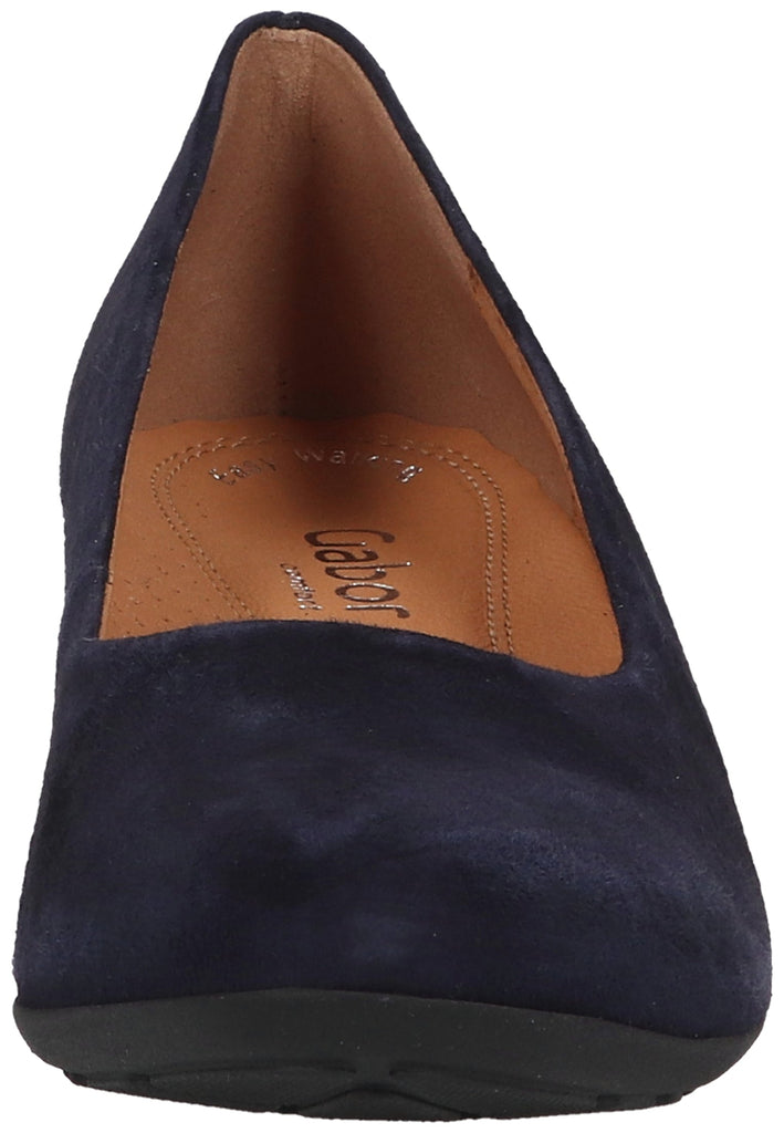 Gabor Pumps Veloursleder Atlantik - surf4shoes