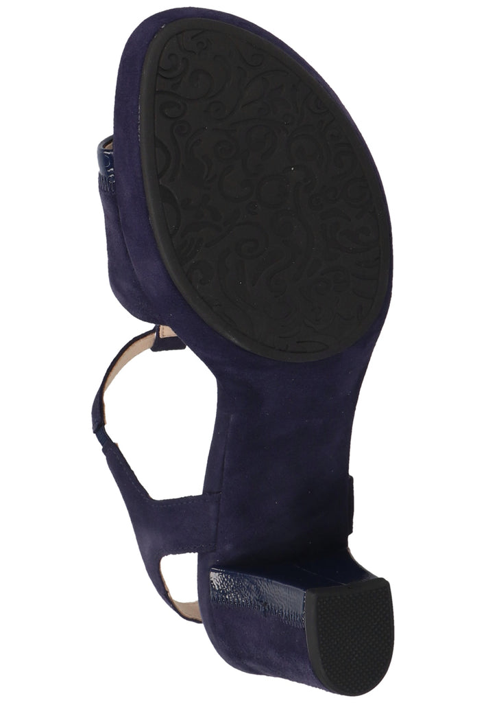 Gabor Sandalen Leder Blau - surf4shoes