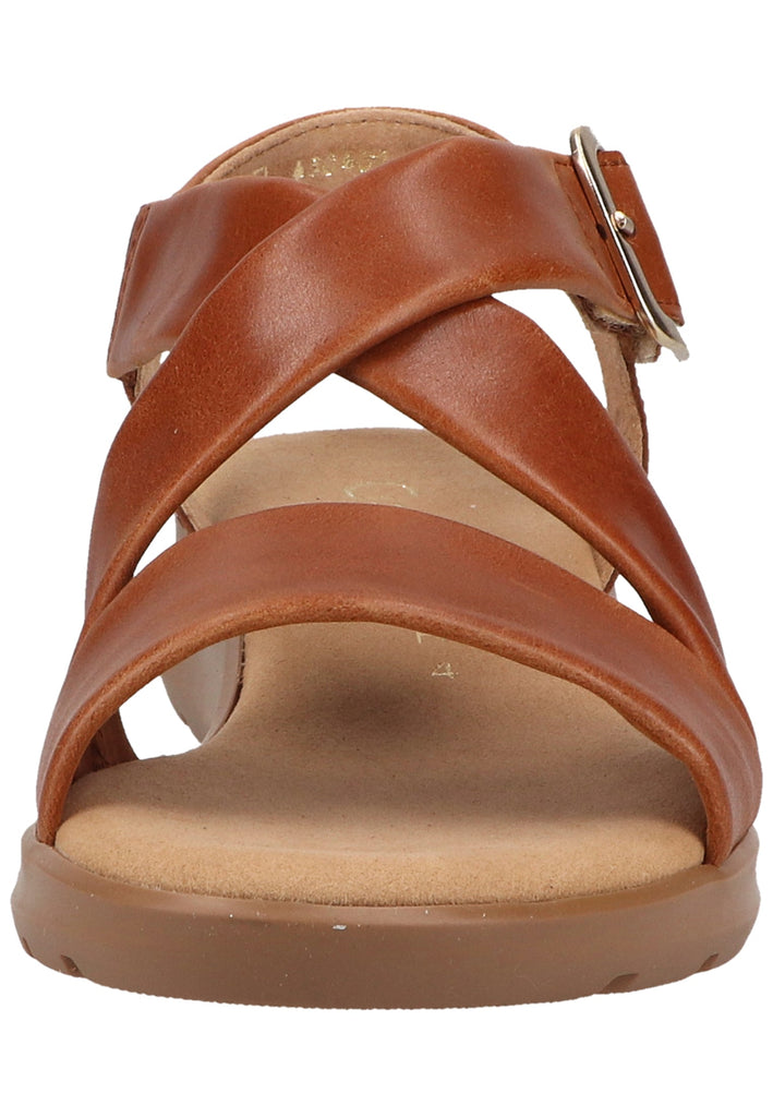Gabor Sandalen Leder Camel - surf4shoes