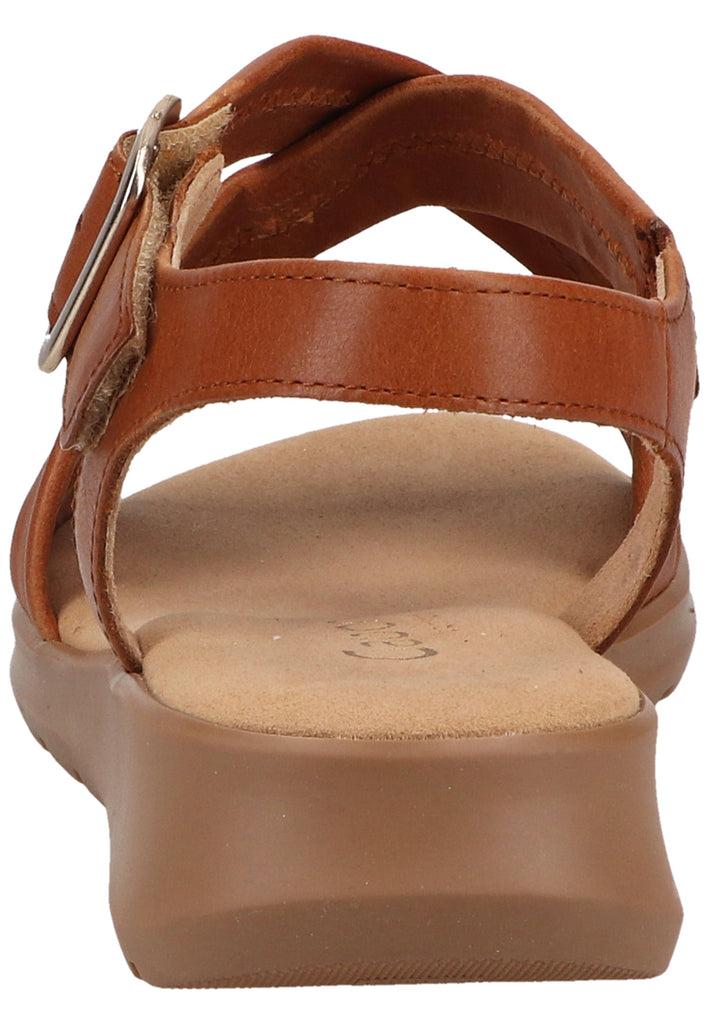 Gabor Sandalen Leder Camel - surf4shoes