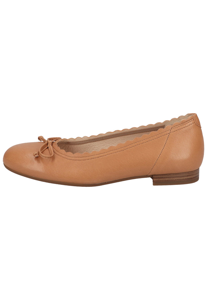 Gabor Ballerinas Leder Cuoio - surf4shoes