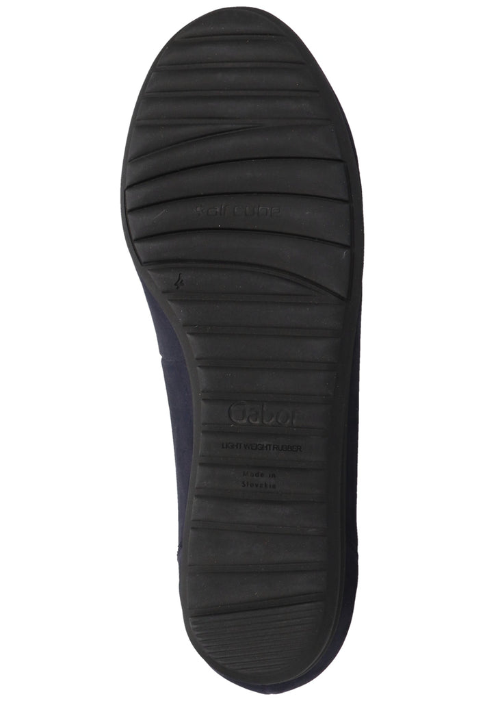 Gabor Ballerinas Nubukleder Blau - surf4shoes