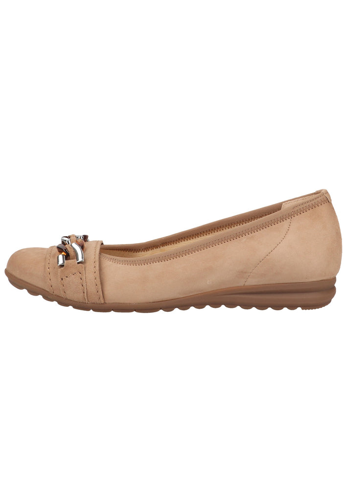 Gabor Ballerinas Samt Sand - surf4shoes