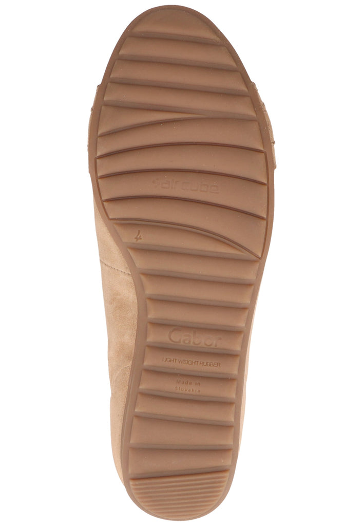 Gabor Ballerinas Samt Sand - surf4shoes