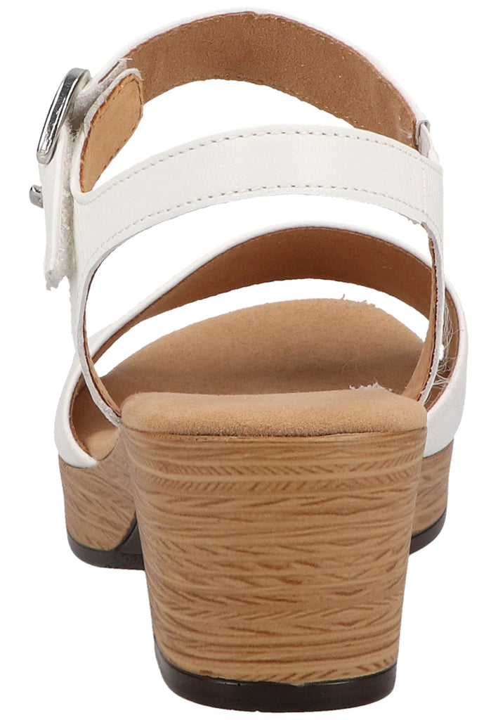 Gabor Sandalen Leder Weiß - surf4shoes