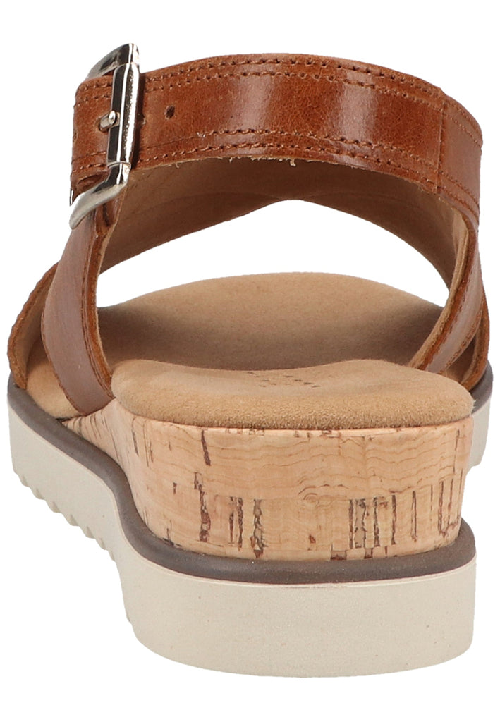 Gabor Sandalen Leder Braun - surf4shoes