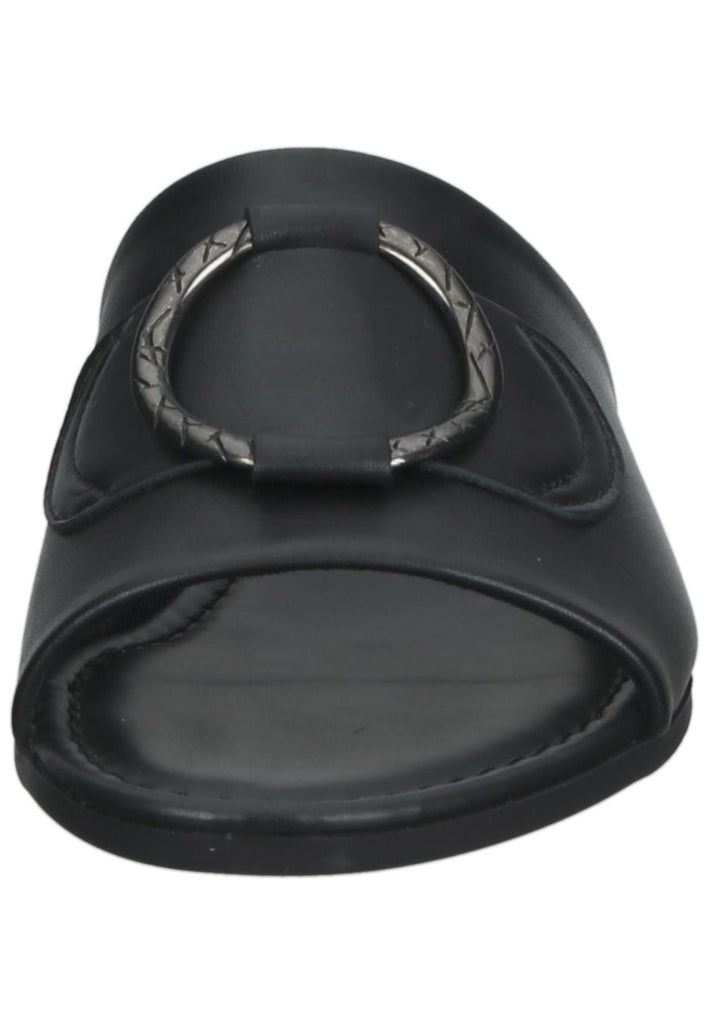 Gabor Pantoletten Nappaleder Schwarz - surf4shoes