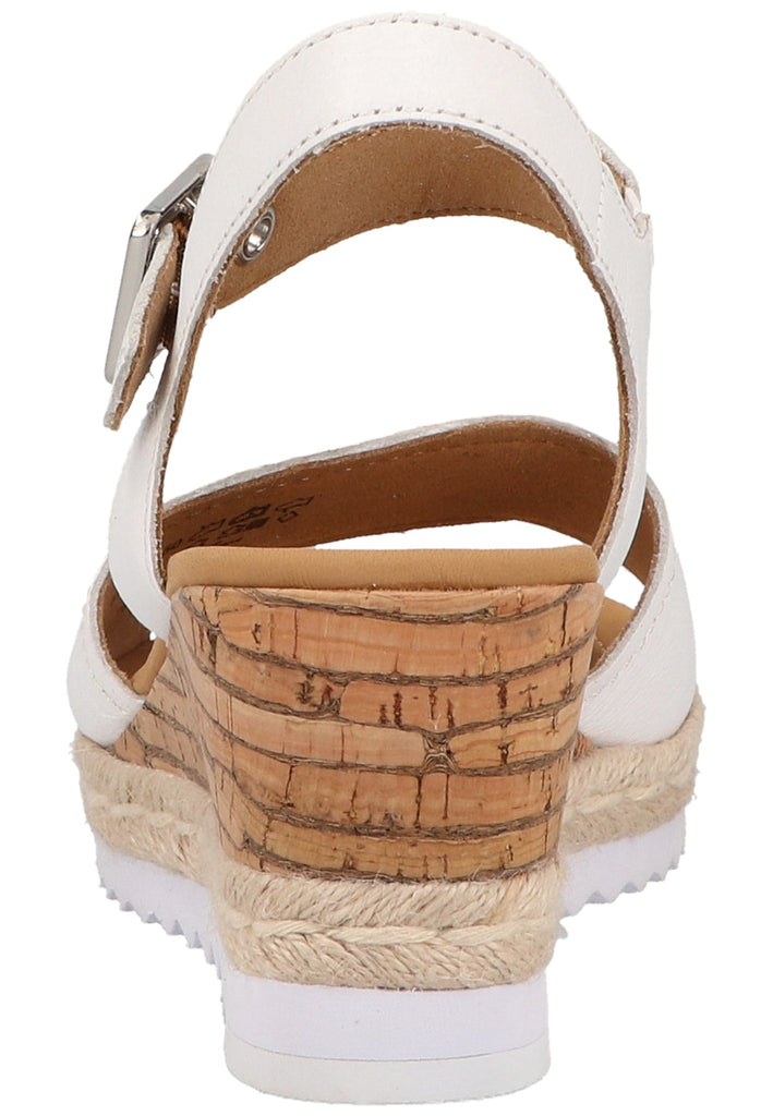 Gabor Sandalen Leder Weiß - surf4shoes