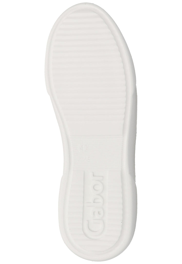 Gabor Sneaker Leder Weiß - surf4shoes