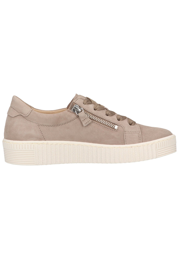 Gabor Sneaker Veloursleder Beige - surf4shoes