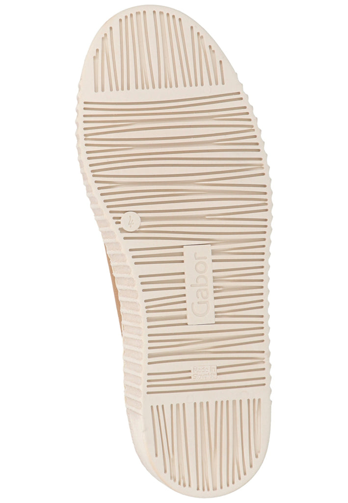 Gabor Sneaker Veloursleder Caramel - surf4shoes