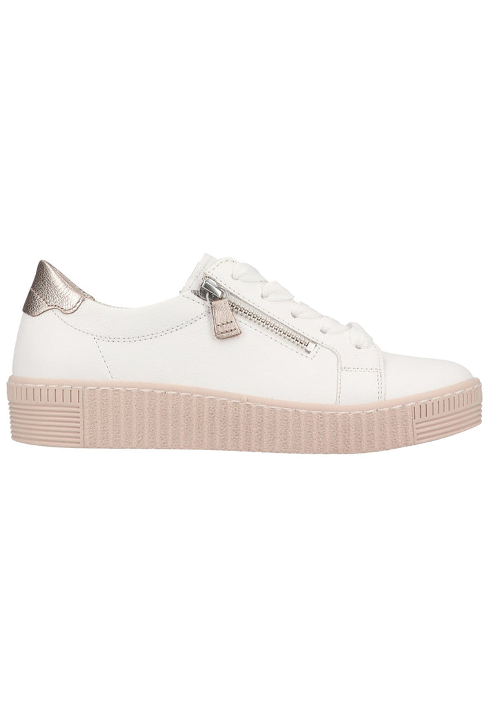 Gabor Sneaker Leder Weiß - surf4shoes