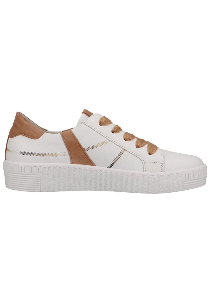 Gabor Sneaker Leder Weiß - surf4shoes