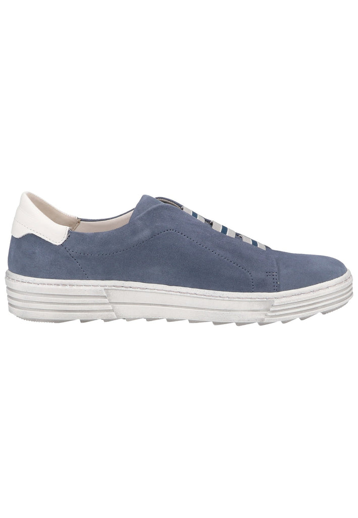 Gabor Sneaker Veloursleder Blau - surf4shoes