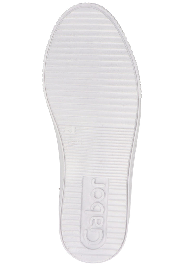 Gabor Sneaker Veloursleder Grau/Silber - surf4shoes