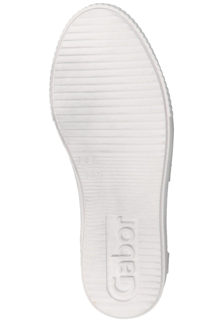 Gabor Sneaker Nubukleder Schwarz/Weiß - surf4shoes