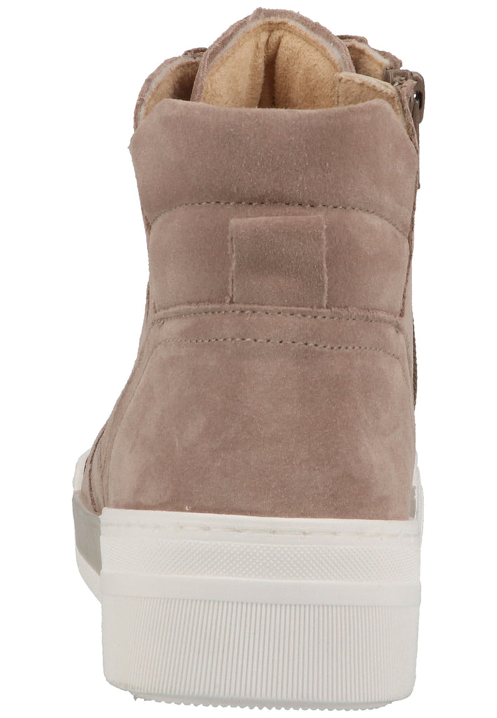 Gabor Stiefelette Veloursleder Beige - surf4shoes