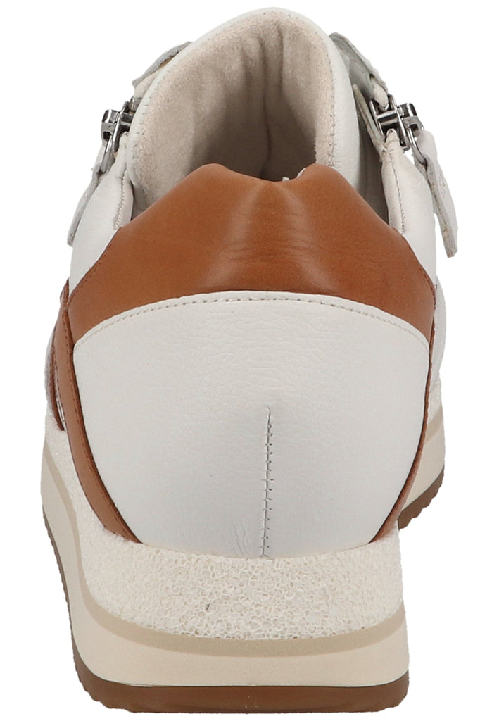 Gabor Sneaker Leder Weiß/Braun - surf4shoes