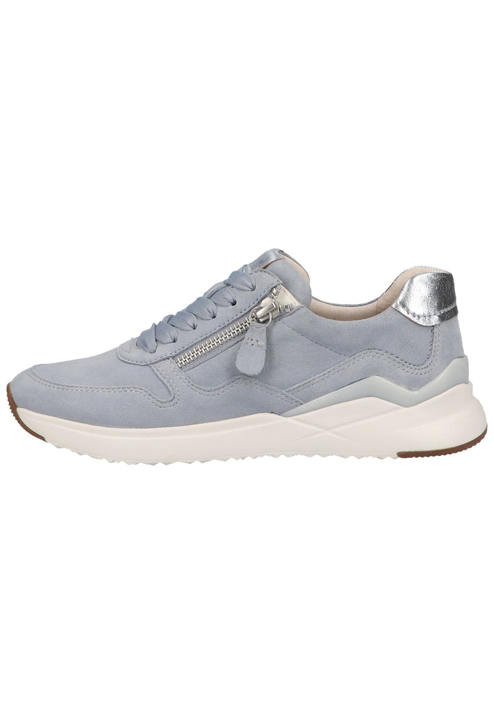 Gabor Sneaker Veloursleder Azur - surf4shoes
