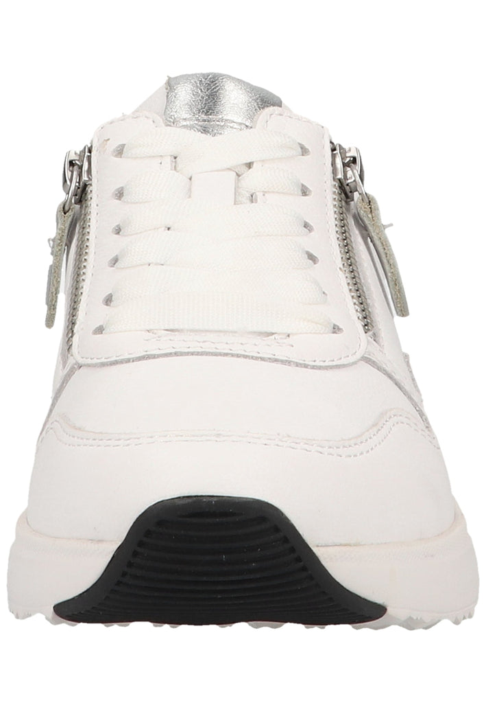 Gabor Sneaker Leder Weiß/Silber - surf4shoes