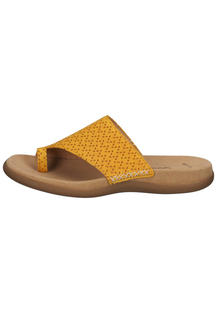 Gabor Zehensteg Nappaleder Mango - surf4shoes