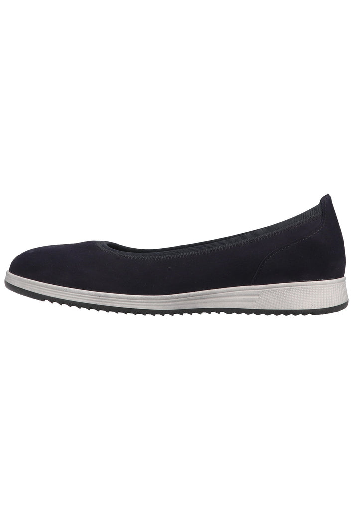 Gabor Ballerinas Veloursleder Atlantik - surf4shoes