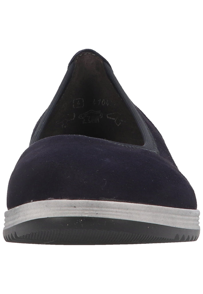 Gabor Ballerinas Veloursleder Atlantik - surf4shoes