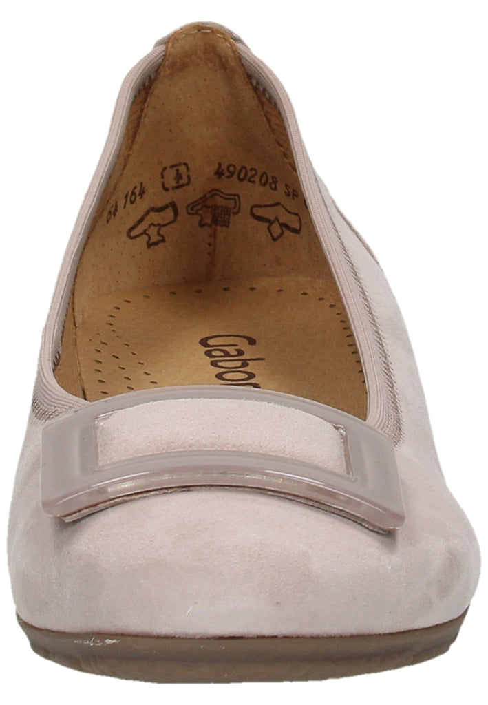 Gabor Ballerinas Leder Altrosa - surf4shoes