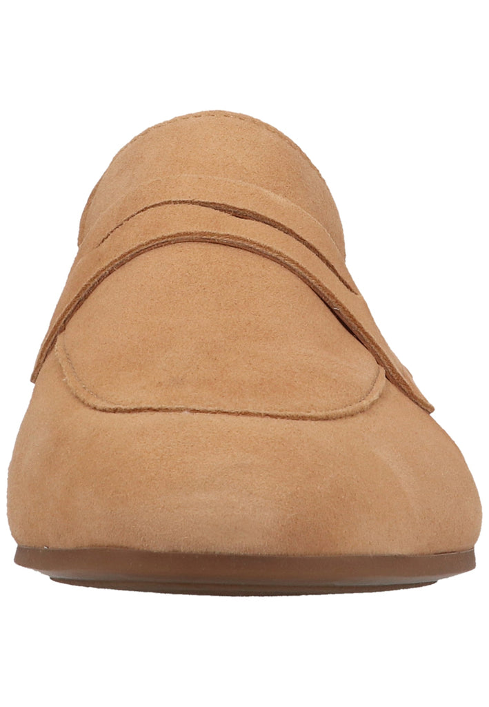 Gabor Slipper Veloursleder Caramel - surf4shoes