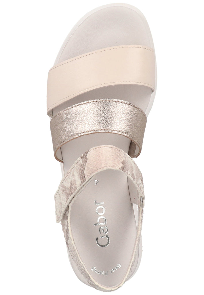 Gabor Sandalen Leder Puder - surf4shoes