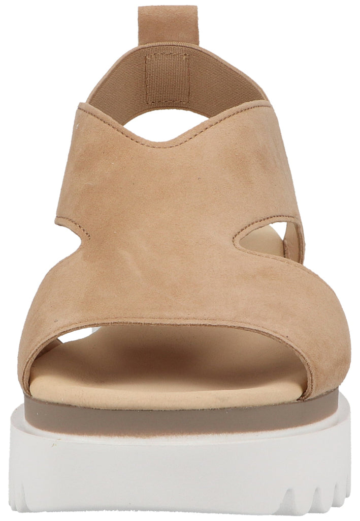 Gabor Sandalen Veloursleder/Textil Caramel - surf4shoes
