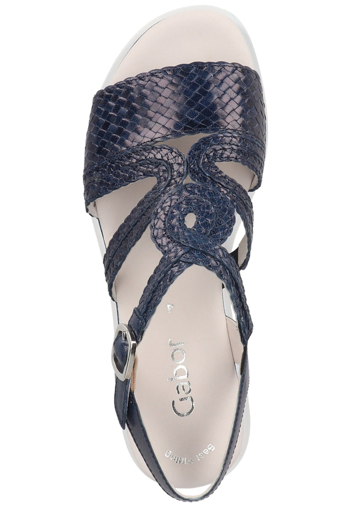 Gabor Sandalen Leder Atlantik - surf4shoes