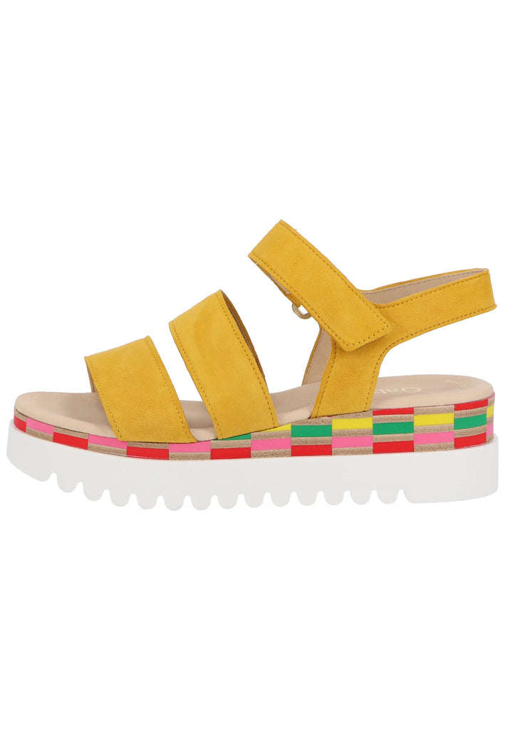 Gabor Sandalen Samt Sun - surf4shoes