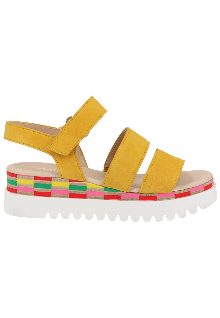 Gabor Sandalen Samt Sun - surf4shoes