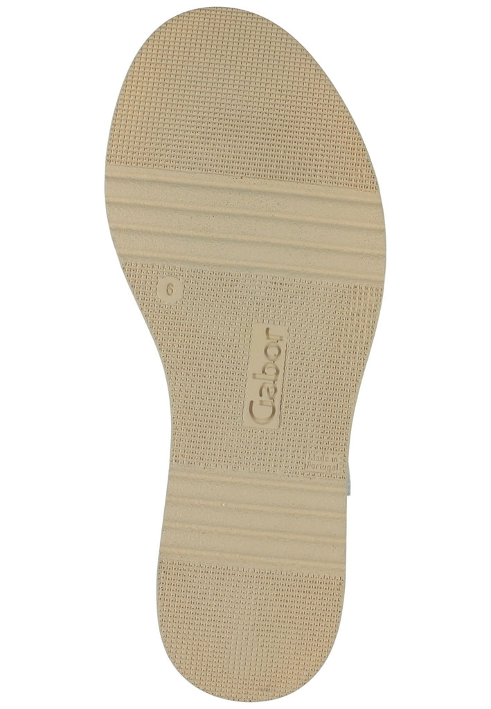 Gabor Sandalen Nappaleder Weiß - surf4shoes