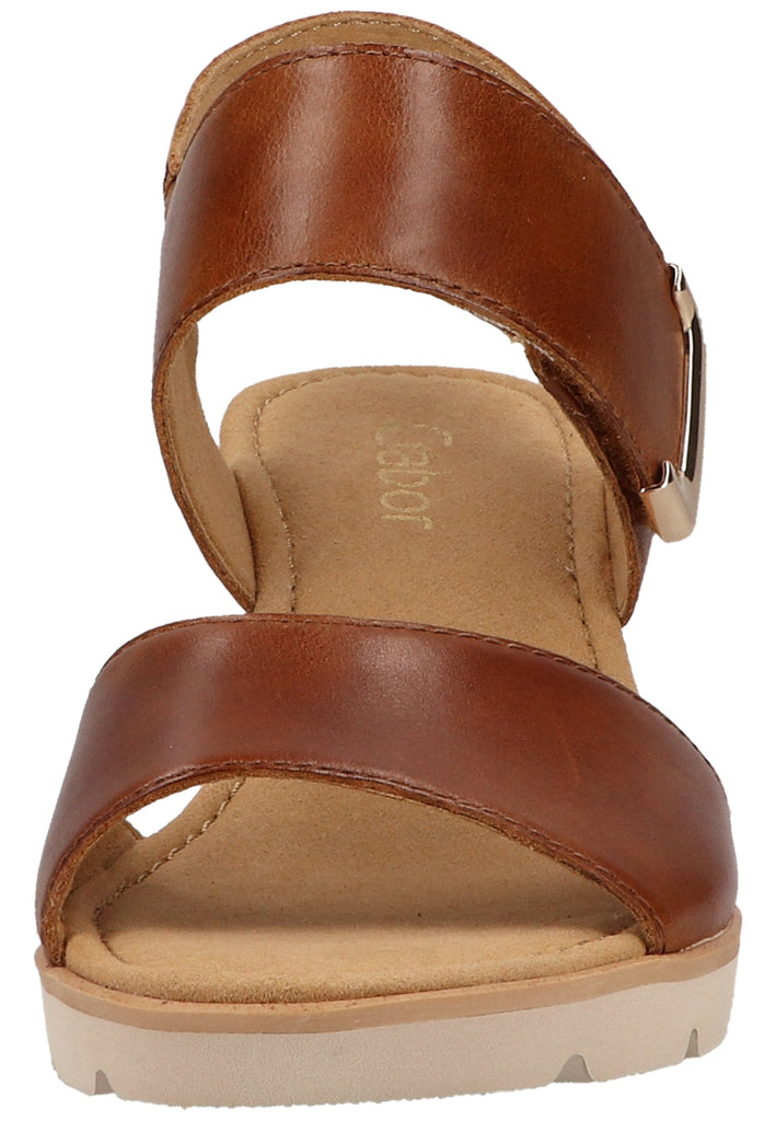 Gabor Sandalen Leder Braun - surf4shoes