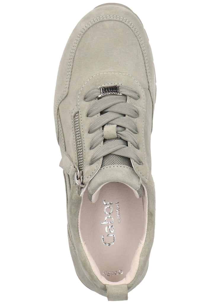 Gabor Sneaker Veloursleder Grau - surf4shoes